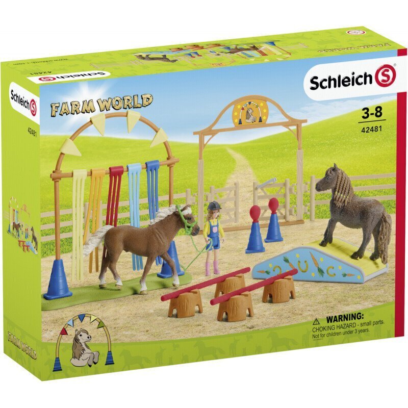 Ponide treeningväljak Schleich Farm World hind ja info | Tüdrukute mänguasjad | kaup24.ee