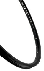 Velg Mach1 ER-20 Disc 28"- 622x19C Black 32H ZigZag with eyelets V9 цена и информация | Другие запчасти для велосипеда | kaup24.ee