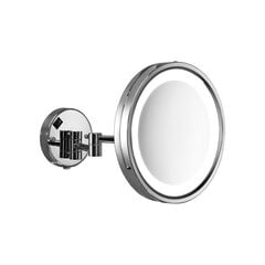 Gedy настенное зеркало Vincent, 5х увеличаемый, со светодиодной подсветкой цена и информация | Аксессуары для ванной комнаты | kaup24.ee