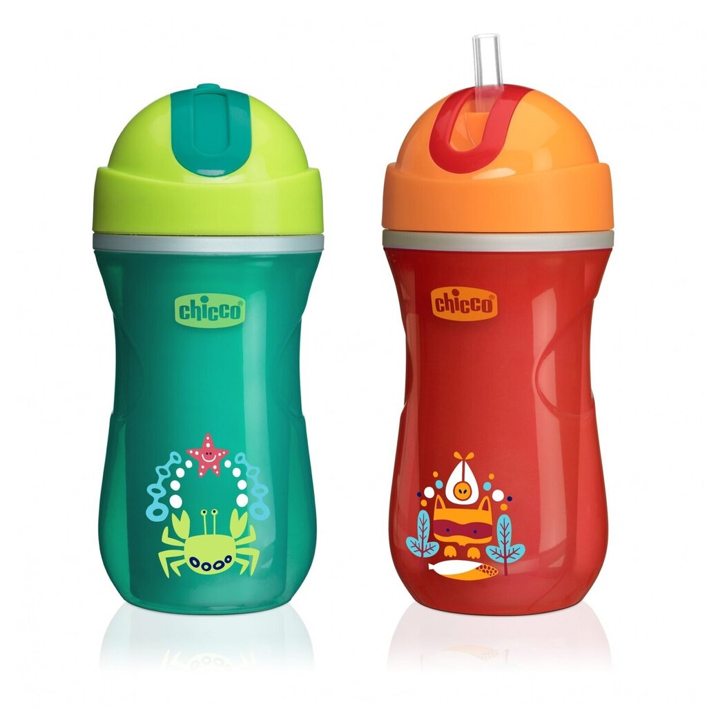 Pudel kõrrega Chicco Mix&Match, 14 m+, 266 ml цена | kaup24.ee