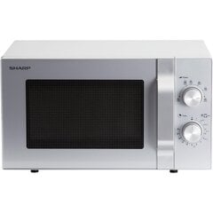 Sharp mikrolaineahi R204S Microwave, hõbedane цена и информация | Микроволновые печи | kaup24.ee