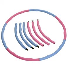 Võimlemisrõngas Gymstick 1.5 kg, roosa/hall hind ja info | Hularõngad | kaup24.ee