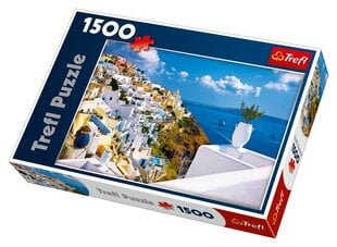 Pusle Trefl „Santorini" 1500-osaline hind ja info | Pusled | kaup24.ee