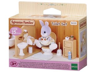 Туалетный комплект Sylvanian Families цена и информация | MUST Металлическая бутылочка с Ярким рисунком (без BPA) (500ml) для мальчиков от 3+ лет Серая с Машинкой | kaup24.ee