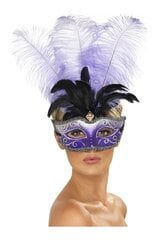 Veneetsia mask, lilla hind ja info | Karnevali kostüümid | kaup24.ee
