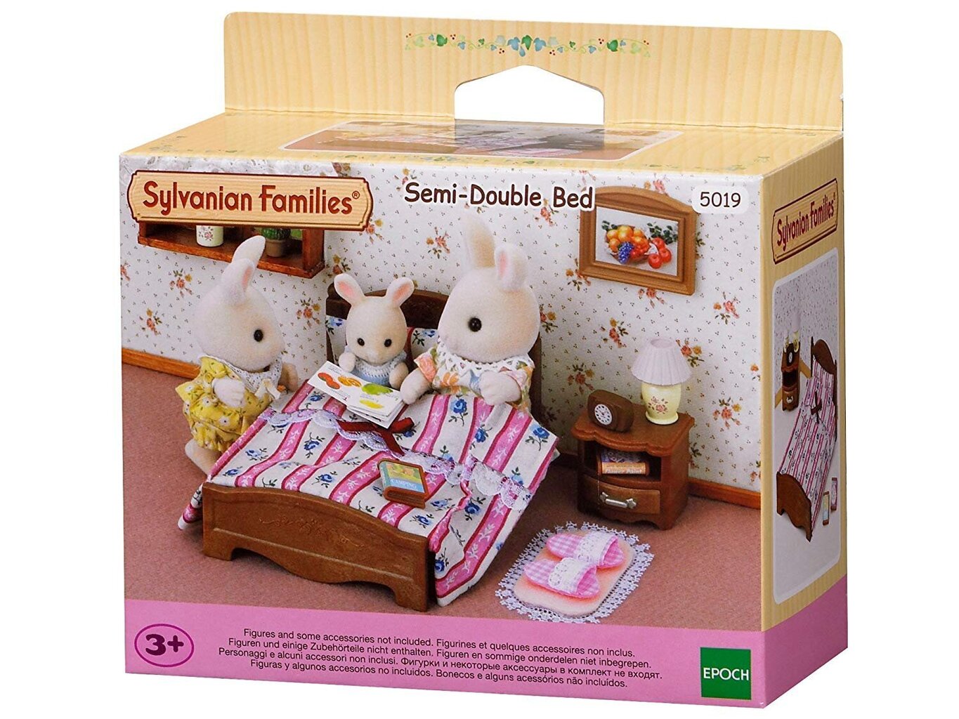 Kaheinimesevoodi Sylvanian Families hind ja info | Tüdrukute mänguasjad | kaup24.ee