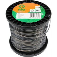 Trimmeri jõhv (kolmnurk) Trygon Flo d-2,4mm x 90m (89473) цена и информация | Запчасти для садовой техники | kaup24.ee