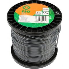 Trimmeri jõhv (kolmnurk) Trygon Flo d-3,0mm x 60m (89475) цена и информация | Запчасти для садовой техники | kaup24.ee