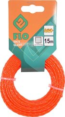 Trimmeri jõhv (punutud) Silent Flo d-2,0mm x 15m (89479) цена и информация | Запчасти для садовой техники | kaup24.ee