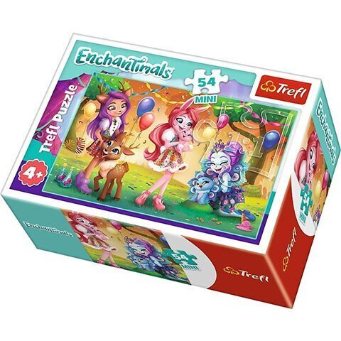 Minipusle Trefl „Enchantimals“ 54 osaline hind ja info | Pusled | kaup24.ee