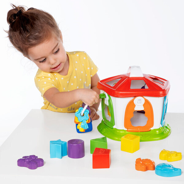 Mängumaja võtmete ja figuuridega Chicco hind ja info | Imikute mänguasjad | kaup24.ee