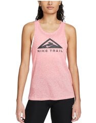 Nike Dri-FIT Trail топ для женщин, беговая футболка, DM7571-902, розовая цена и информация | Спортивная одежда для женщин | kaup24.ee