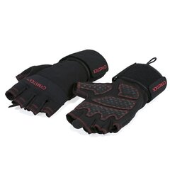 Тренировочные перчатки Gymstick, черные цена и информация | Перчатки для турника и фитнеса | kaup24.ee