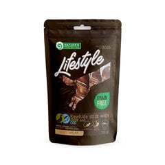 Maius koertele Nature's Protection Lifestyle veisenahapulgad pardi ja tursaga, 75 g hind ja info | Maiustused koertele | kaup24.ee