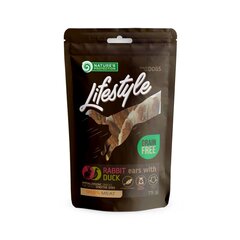 Maius koertele Nature's Protection Lifestyle jänesekõrvad pardilihaga, 75 g цена и информация | Лакомства для собак | kaup24.ee