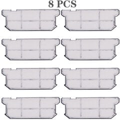Роботизированный пылесос запчасти комплекты деталей ролик основная боковая щетка ткань швабра фильтр Hepa для Ilife V7S pro v7s V7s plus V7 цена и информация | Аксессуары для пылесосов | kaup24.ee