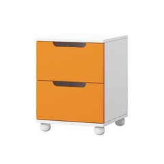 Öökapp Adrk Furniture Milagro, oranž hind ja info | Lastetoa öökapid | kaup24.ee