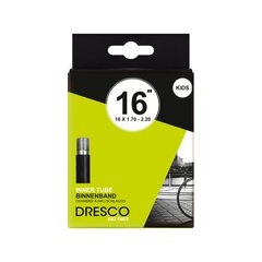 Камера для велосипеда Dresco 16 x 1,70-2,20 (47 / 50-305) Schrader/AV 35 мм цена и информация | Покрышки, шины для велосипеда | kaup24.ee