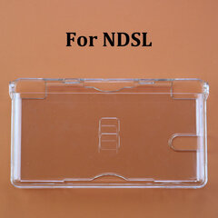 NDSL-1 tk plastist läbipaistvast kristallist kõva kestaga korpuse kate 3DS jaoks Uus 3DS XL LL NDS Lite jaoks NDSL NDSi XL LL GBA SP jaoks PSP PSV 1000 2000 hind ja info | Mängukonsoolide lisatarvikud | kaup24.ee