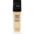 Maybelline Жидкая тональная основа FIT ME 110 Porcelane, 30мл