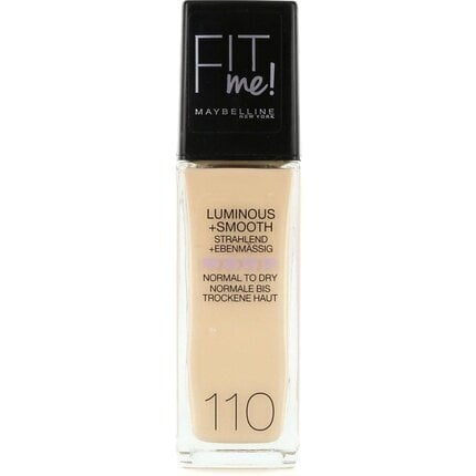 Jumestuskreem-geel Fit me! Maybelline, 110 Porcelain hind ja info | Jumestuskreemid, puudrid | kaup24.ee