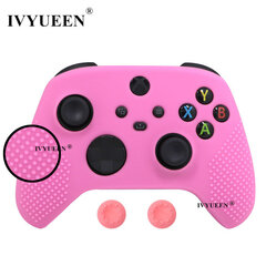 Pink-Anti-Alip Pehme kaitsev nahk XBox-seeria X S Core Controlleri silikoonist ümbrise käepidemega mängupuldi MixColor kaitsekate цена и информация | Аксессуары для компьютерных игр | kaup24.ee