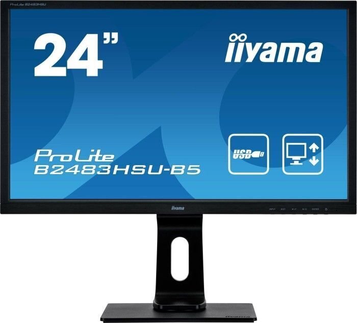 Iiyama B2483HSU-B5 hind ja info | Monitorid | kaup24.ee