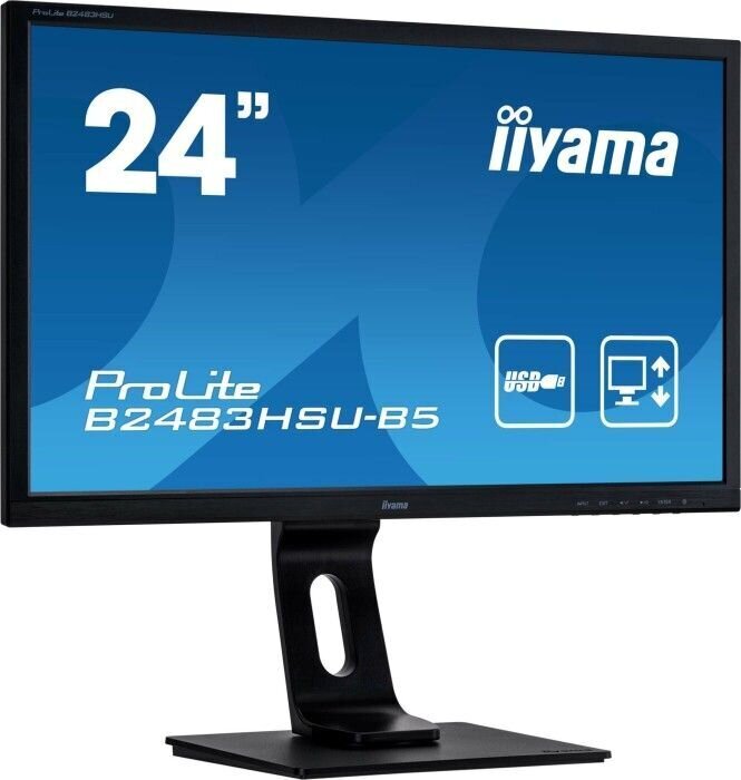 Iiyama B2483HSU-B5 hind ja info | Monitorid | kaup24.ee