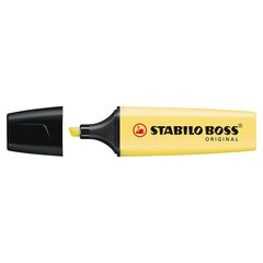 Tekstiilimarker Stabilo Boss, kollane цена и информация | Письменные принадлежности | kaup24.ee