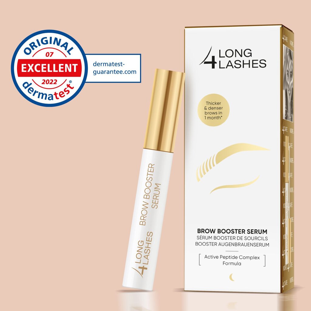 Kulmude kasvu soodustav seerum Long 4 Lashes Eyebrow Serum 3 ml цена и информация | Kulmuvärvid, -pliiatsid | kaup24.ee