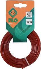 Trimmeri jõhv (ümmargune) Flo d-3.0mm x 10m (89406) цена и информация | Запчасти для садовой техники | kaup24.ee