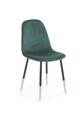 4 tooli komplekt Halmar K379, roheline