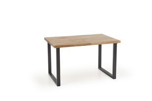 Обеденный стол Halmar Radus 120 см, коричневый/черный цена и информация | Кухонные и обеденные столы | kaup24.ee