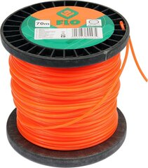 Trimmeri jõhv (ümmargune) Flo d-2,6mm x 70m (89443) цена и информация | Запчасти для садовой техники | kaup24.ee