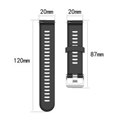 Kellarihm Valge 20 mm Garmin Forerunner 245 Valge 20 mm hind ja info | Kellad | kaup24.ee