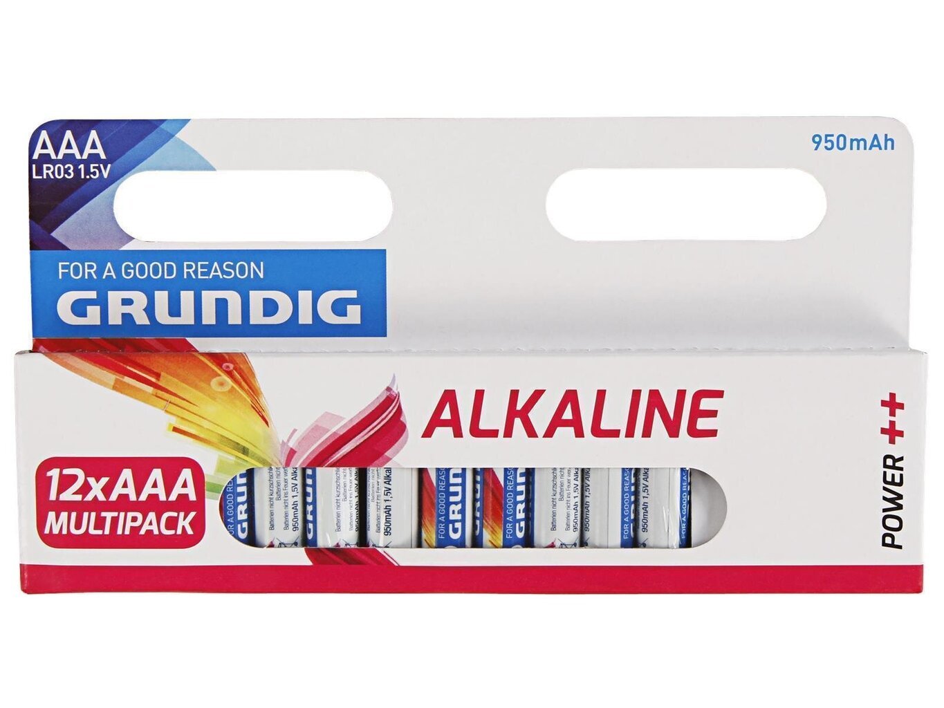 Patarei Grundig Alkaline AAA 12gb hind ja info | Patareid | kaup24.ee