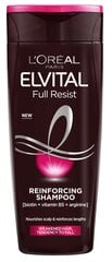 Šampoon hapratele juustele L'Oréal Paris Elvital Arginine Resist hind ja info | Šampoonid | kaup24.ee