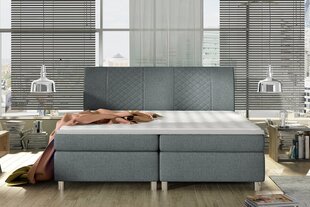 Кровать Selsey Pelton 140x200 см, серый цена и информация | Кровати | kaup24.ee