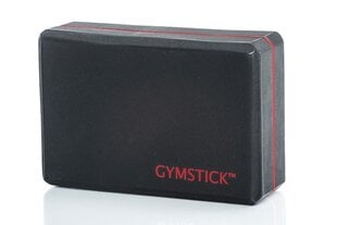 Блок для йоги Gymstick, черный цена и информация | Товары для йоги | kaup24.ee