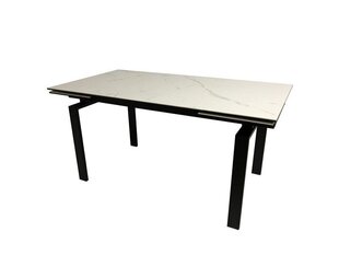 Стол раскладной Actona Huddersfield, 160 см, прозрачный цена и информация | Кухонные и обеденные столы | kaup24.ee
