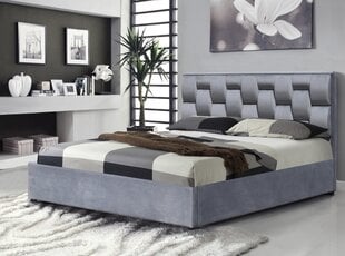 Кровать Halmar Annabel 160x200 см, серая цена и информация | Кровати | kaup24.ee