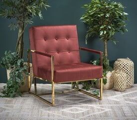 Кресло Halmar Prius, красное цена и информация | Кресла в гостиную | kaup24.ee