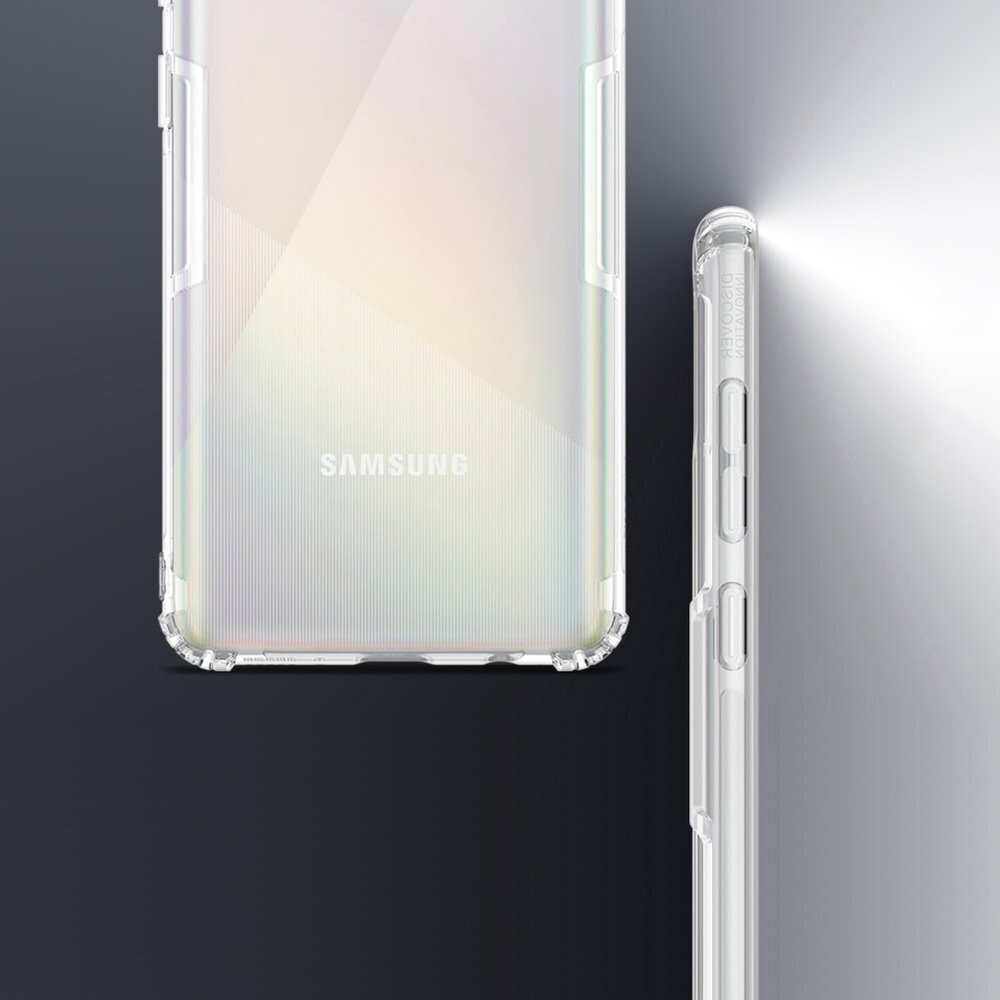 Nillkin Nature TPU Case Gel Ultra Slim Cover for Samsung Galaxy A51 transparent hind ja info | Telefoni kaaned, ümbrised | kaup24.ee