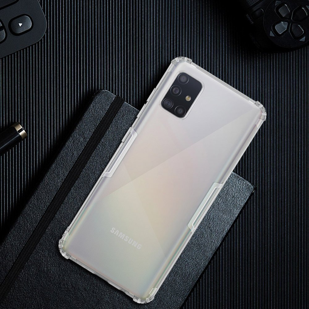 Nillkin Nature TPU Case Gel Ultra Slim Cover for Samsung Galaxy A51 transparent цена и информация | Telefoni kaaned, ümbrised | kaup24.ee