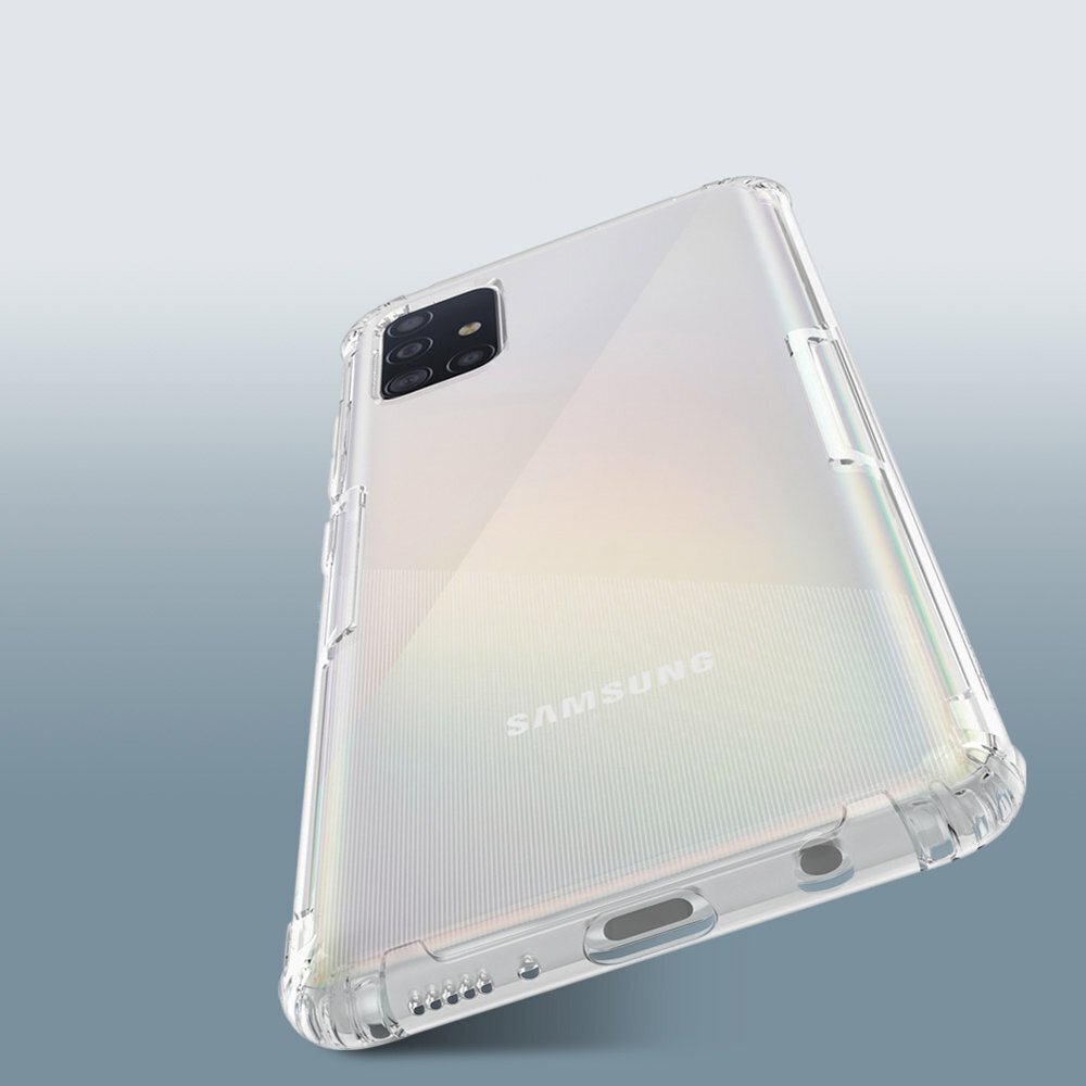 Nillkin Nature TPU Case Gel Ultra Slim Cover for Samsung Galaxy A51 transparent hind ja info | Telefoni kaaned, ümbrised | kaup24.ee
