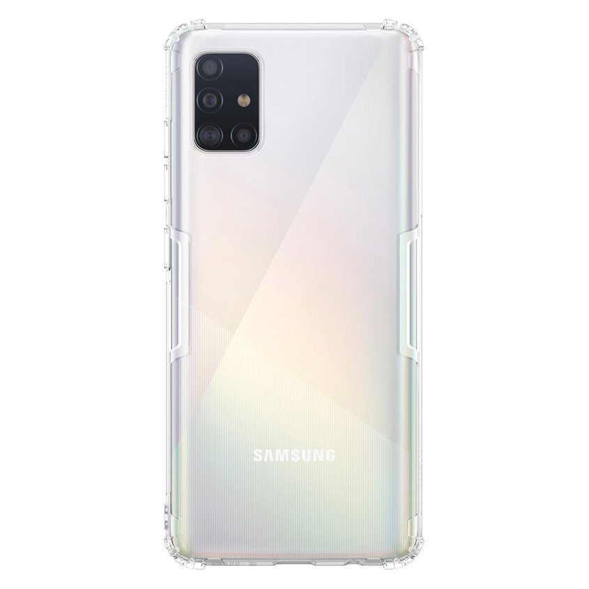 Nillkin Nature TPU Case Gel Ultra Slim Cover for Samsung Galaxy A51 transparent цена и информация | Telefoni kaaned, ümbrised | kaup24.ee