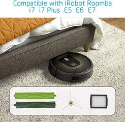 Запасные части для пылесоса iRobot Roomba i7 i7+ / i7 Plus E5 E6 E7, комплект сменных щеток и фильтров цена и информация | Аксессуары для пылесосов | kaup24.ee