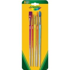 Pintslid Crayola, 5 tk. цена и информация | Принадлежности для рисования, лепки | kaup24.ee