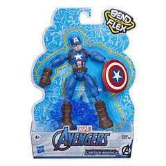 HASBRO AVENGERS фигура Bend N Flex, 15см цена и информация | Развивающий мелкую моторику - кинетический песок KeyCraft NV215 (80 г) детям от 3+ лет, бежевый | kaup24.ee