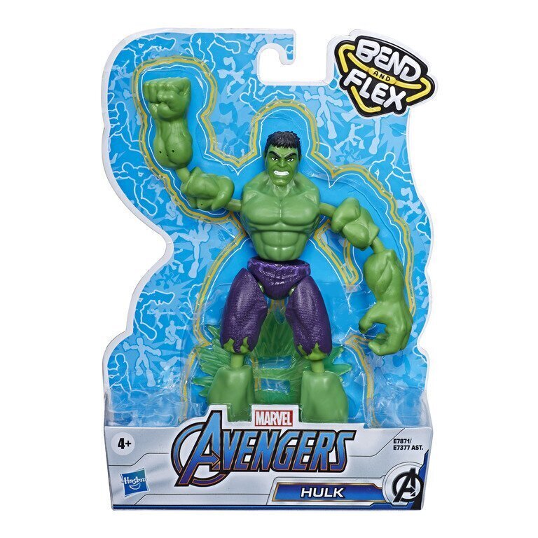 Figuur Hasbro Avengers Bend N Flex цена и информация | Poiste mänguasjad | kaup24.ee